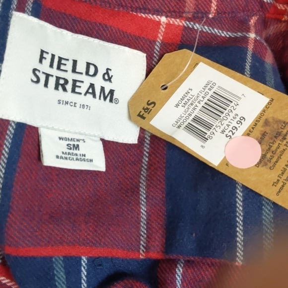 FIELD & Stream Classic Lightweight Flannel Women's - Picture 7 of 8